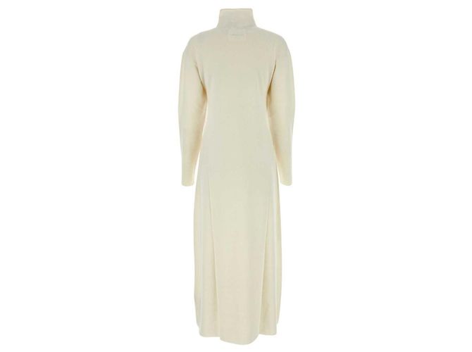 Jil Sander Refurbished Kleid Größe Weiß - Ansicht 2