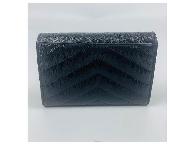 Saint Laurent Matelassé Mono Mini Wallet - Ansicht 3