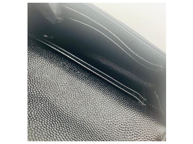 Saint Laurent Matelassé Mono Mini Wallet - Ansicht 5