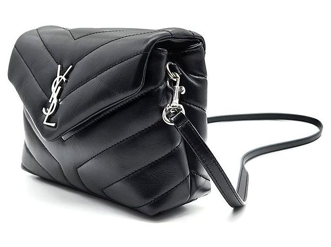 Saint Laurent Borsa a tracolla Monogram Lulu Toy - vista 2