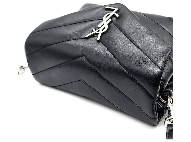 Saint Laurent Borsa a tracolla Monogram Lulu Toy - vista 6