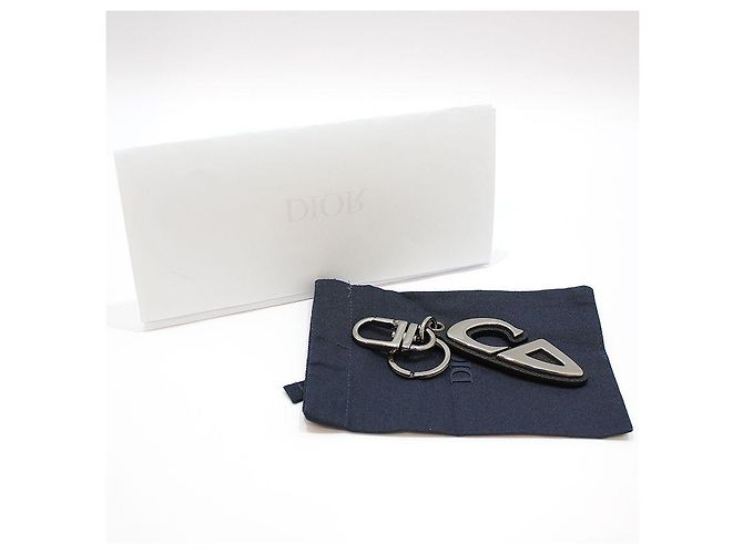 Dior Bag Charm Keyring Holder Black - view 2