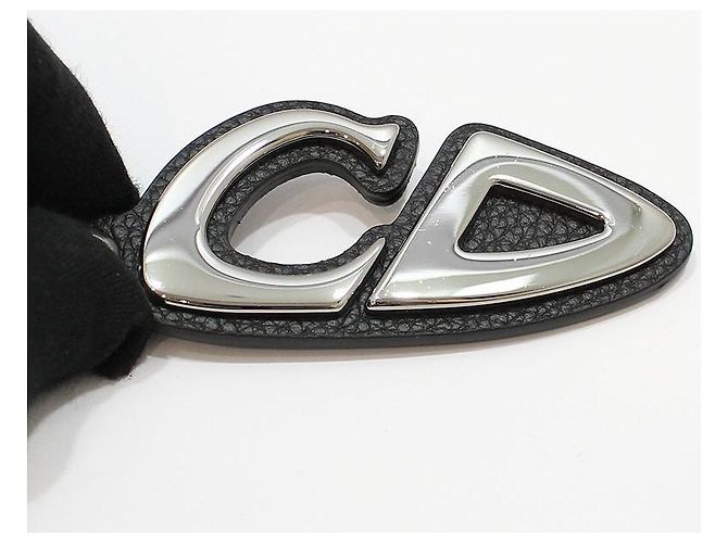 Dior Bag Charm Keyring Holder Black - view 4