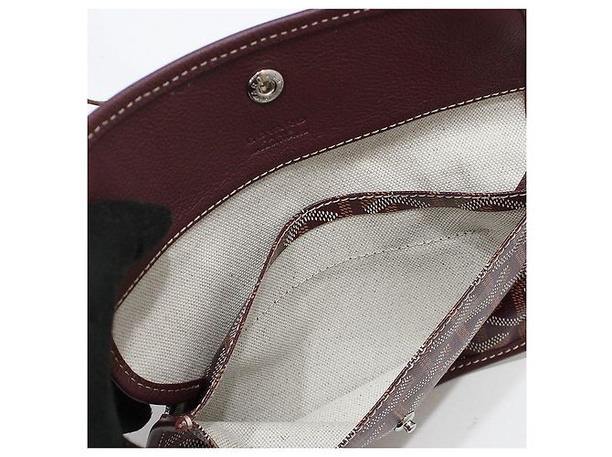 Goyard Borsa a tracolla St. Louis GM bordeaux Rosso - vista 11