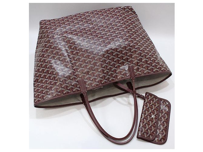 Goyard Borsa a tracolla St. Louis GM bordeaux Rosso - vista 3