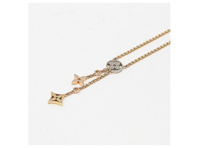 Louis Vuitton Collana con pendente Idle Blossom in diamante Bianco - vista 7