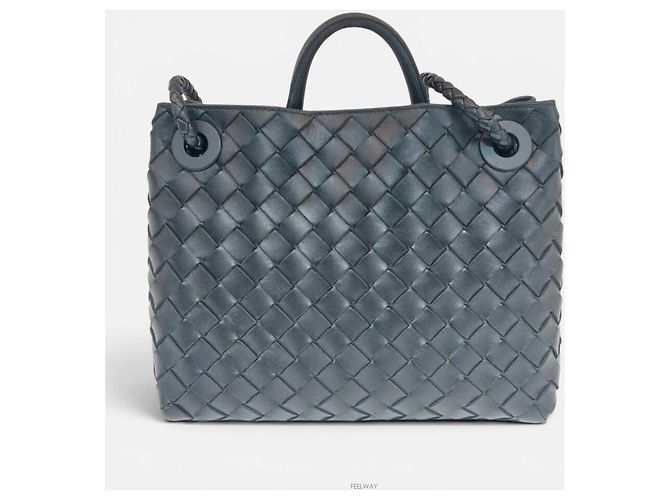 Knot Bottega Veneta Borsa Tote Andiamo Small Nero - vista 3