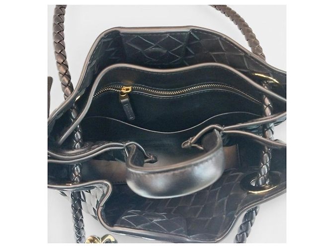 Knot Bottega Veneta Borsa Tote Andiamo Small Nero - vista 5