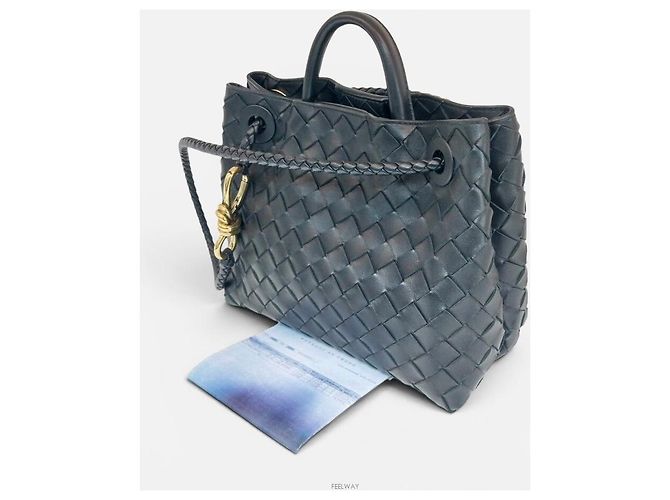 Knot Bottega Veneta Borsa Tote Andiamo Small Nero - vista 6