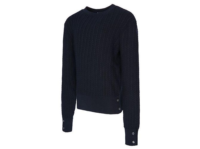 Thom Browne Maglione a trecce classico Nero - vista 4