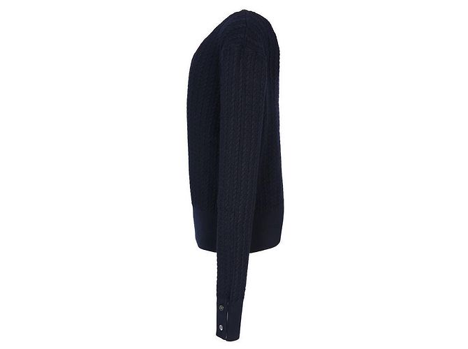 Thom Browne Maglione a trecce classico Nero - vista 5