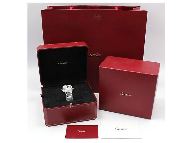 Relógio Cartier Ballon Bleu Automático em Aço Prata - vista 2