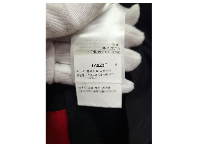 Louis Vuitton Black Monogram Embossed Gold Chain Pullover Knit - view 5