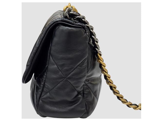 Chanel Classic Flapback Large Black Nero - vista 4