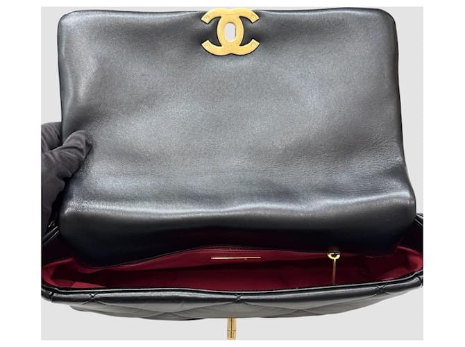 Chanel Classic Flapback Large Black Nero - vista 6