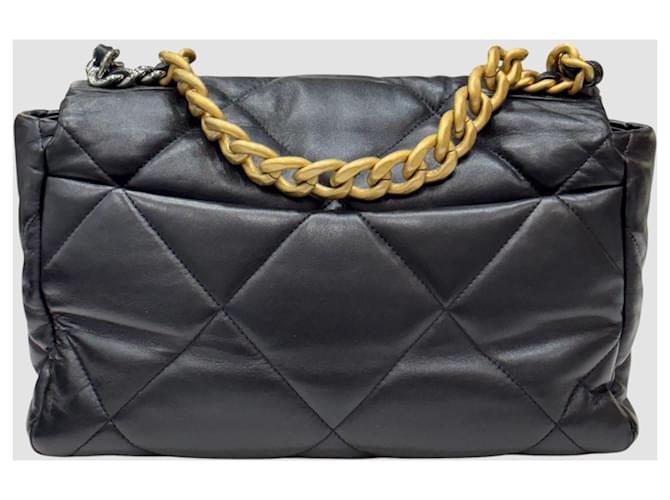 Chanel Classic Flapback Large Black Nero - vista 9