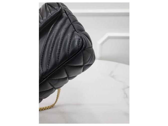 Miu Miu Borsa a Spalla Matelassé Napa Chain Flap Multicolore - vista 4