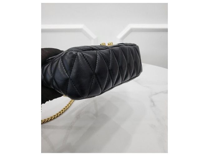 Miu Miu Borsa a Spalla Matelassé Napa Chain Flap Multicolore - vista 5