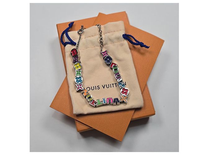 Louis Vuitton Bracelet Monogram Party Rainbow Orange - vue 2