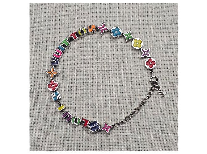 Louis Vuitton Bracelet Monogram Party Rainbow Orange - vue 3