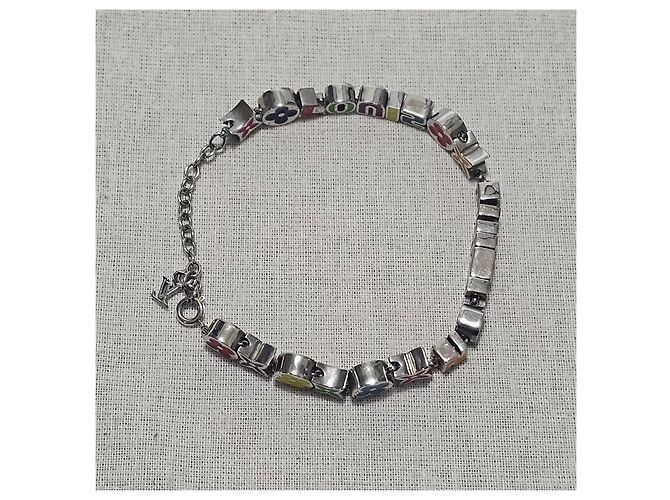 Louis Vuitton Bracelet Monogram Party Rainbow Orange - vue 5