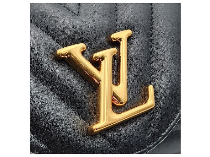 Louis Vuitton Borsa a Spalla New Wave Chain Nero - vista 8