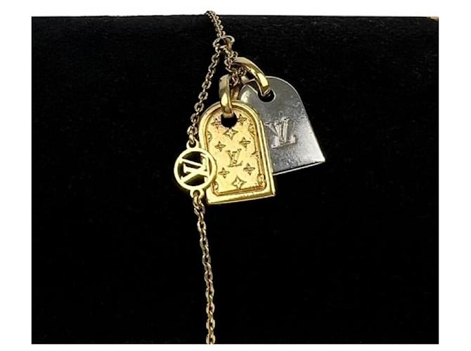 Louis Vuitton Bracciale GP Nanogram Tag da donna D'oro - vista 5