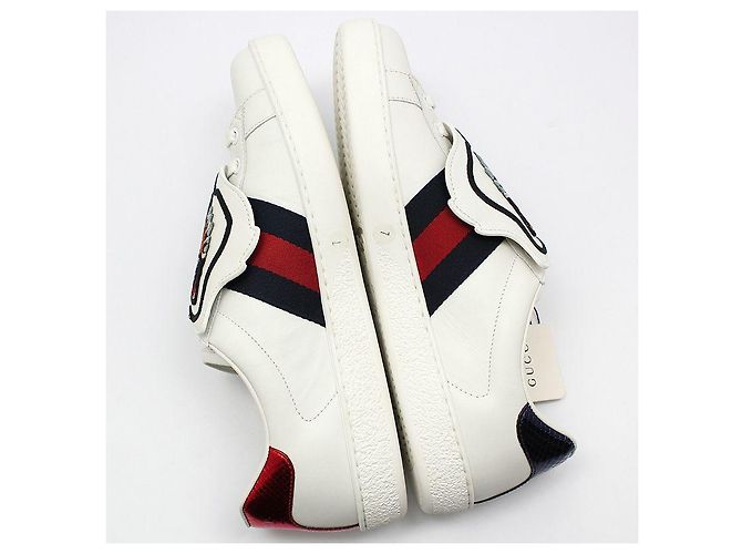 Gucci Sneakers Ace con patch Angry Cat Bianco - vista 6