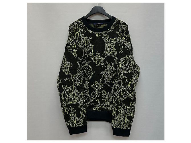 Louis Vuitton Wave Monogram Knit Silvery - view 2