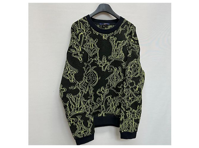 Louis Vuitton Wave Monogram Knit Silvery - view 4