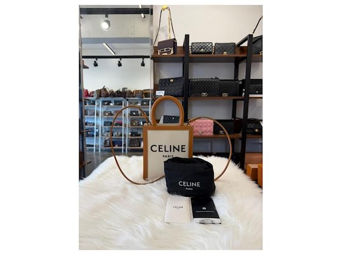 Céline Condizioni Cabas Mini Bag Multicolore - vista 5