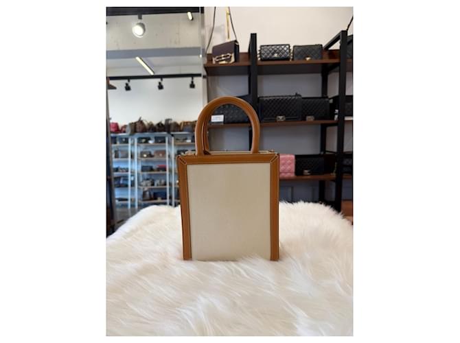 Céline Condizioni Cabas Mini Bag Multicolore - vista 6
