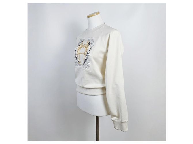 Duffle Hermès Sudadera Della Cavalleria con mangas raglan bordadas Multicolor - vista 11