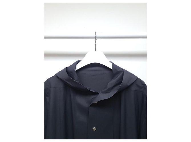 Moncler Rick Owens Nesbit Nylon Parka Schwarz - Ansicht 2