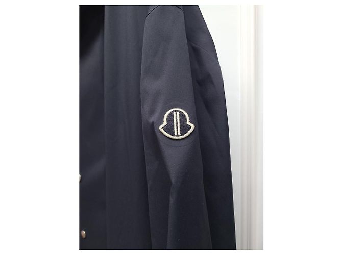 Moncler Rick Owens Nesbit Nylon Parka Schwarz - Ansicht 3