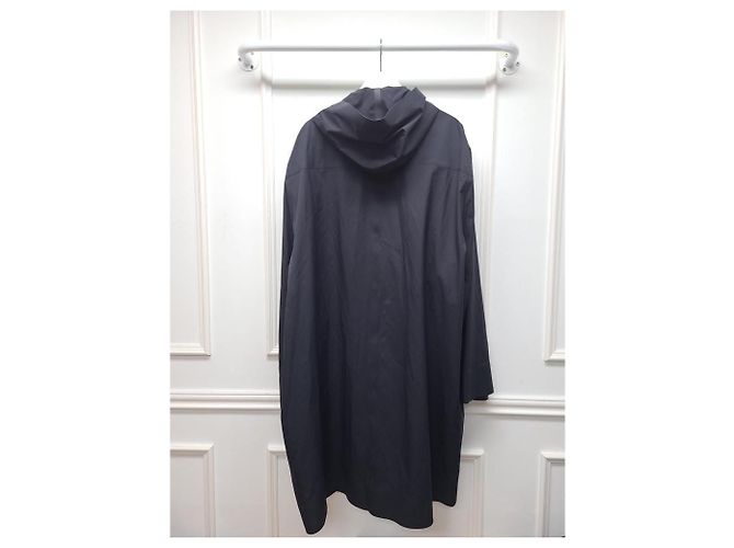 Moncler Rick Owens Nesbit Nylon Parka Schwarz - Ansicht 4