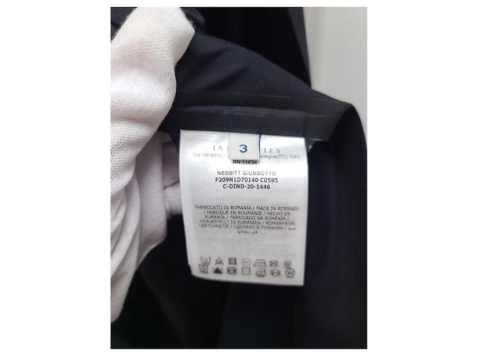 Moncler Rick Owens Nesbit Nylon Parka Schwarz - Ansicht 5