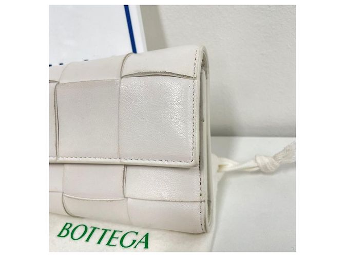 Cartera Bottega Veneta Blanco - vista 3