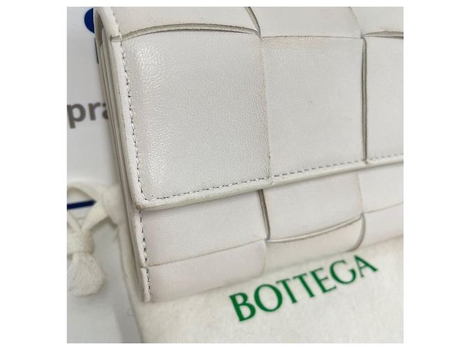 Cartera Bottega Veneta Blanco - vista 4