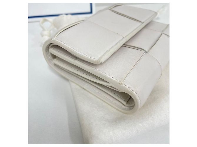 Cartera Bottega Veneta Blanco - vista 5