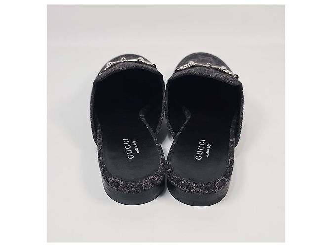 Gucci Mule Loafer Princetown GG Denim Multicolore - vista 4