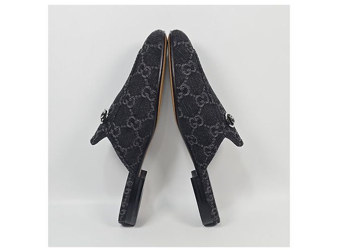 Gucci Mule Loafer Princetown GG Denim Multicolore - vista 6