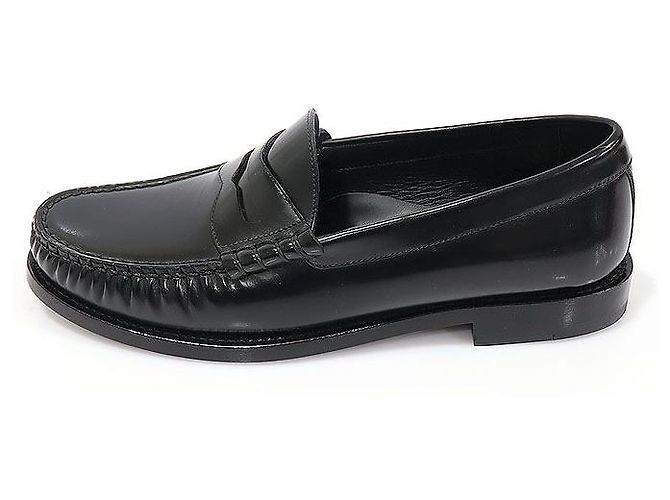 Céline Mocassini Ruko in pelle di vitello lucida nera da donna Nero - vista 4