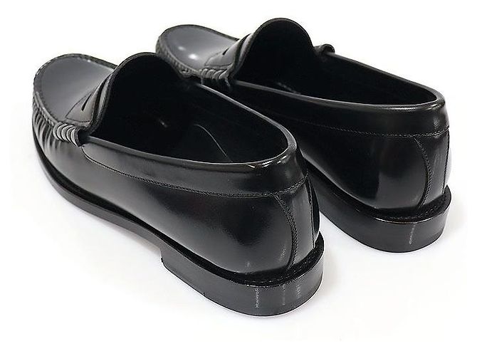 Céline Mocassini Ruko in pelle di vitello lucida nera da donna Nero - vista 5