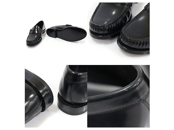 Céline Mocassini Ruko in pelle di vitello lucida nera da donna Nero - vista 6
