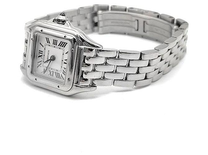 Cartier Panda Stahl-Uhr Mehrfarben - Ansicht 2
