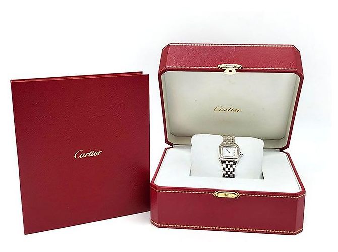 Cartier Panda Stahl-Uhr Mehrfarben - Ansicht 7