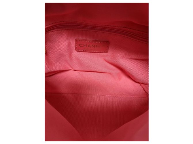 Chanel Mini borsa a tracolla bowling in pelle di vitello rosa - vista 4