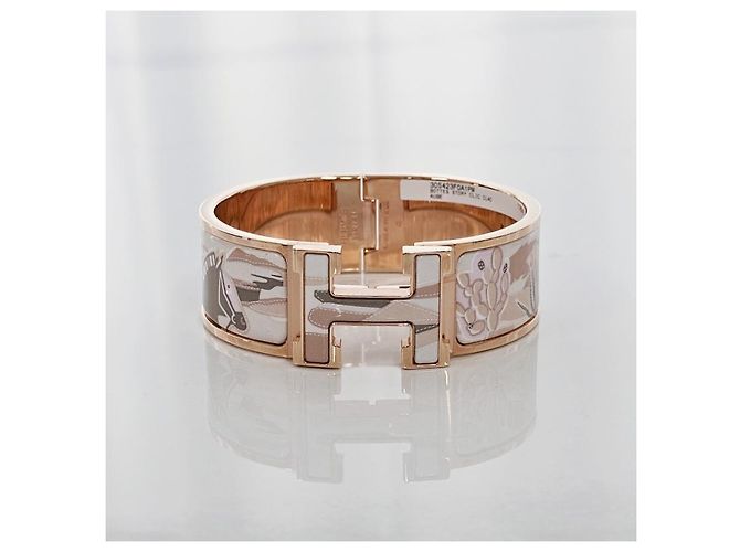 Hermès Bracciale Story Click Clack Bottes da donna Arancione - vista 5