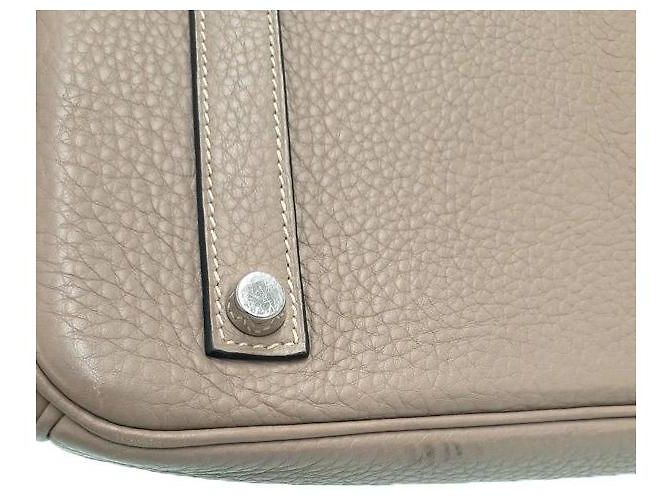 Hermès Birkin Handtasche Silber - Ansicht 5